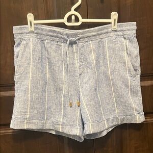 Ellen Tracy Linen Shorts